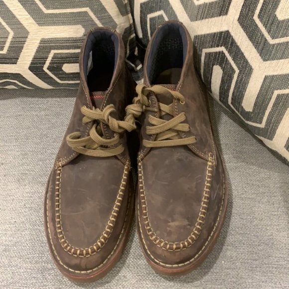 Clarks Vargo Apron Dark Brown Leather Boots - 8.5M main image 9